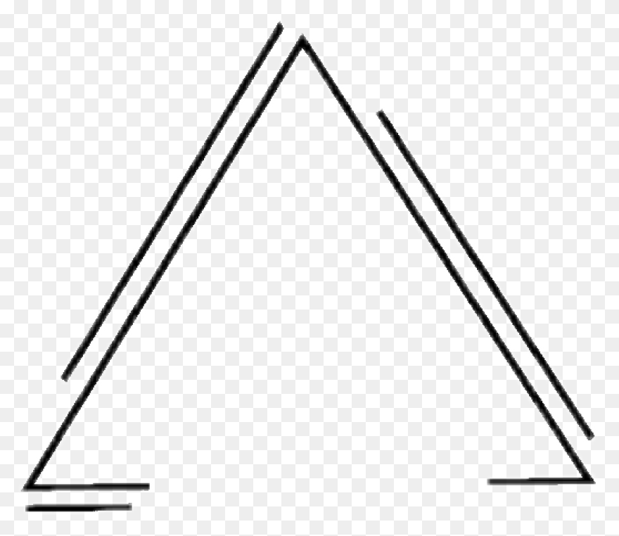 Download Hd Triangle Pink Red Tumbl