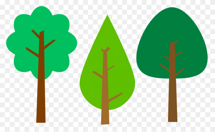 Rainforest Trees Clipart - ClipartF