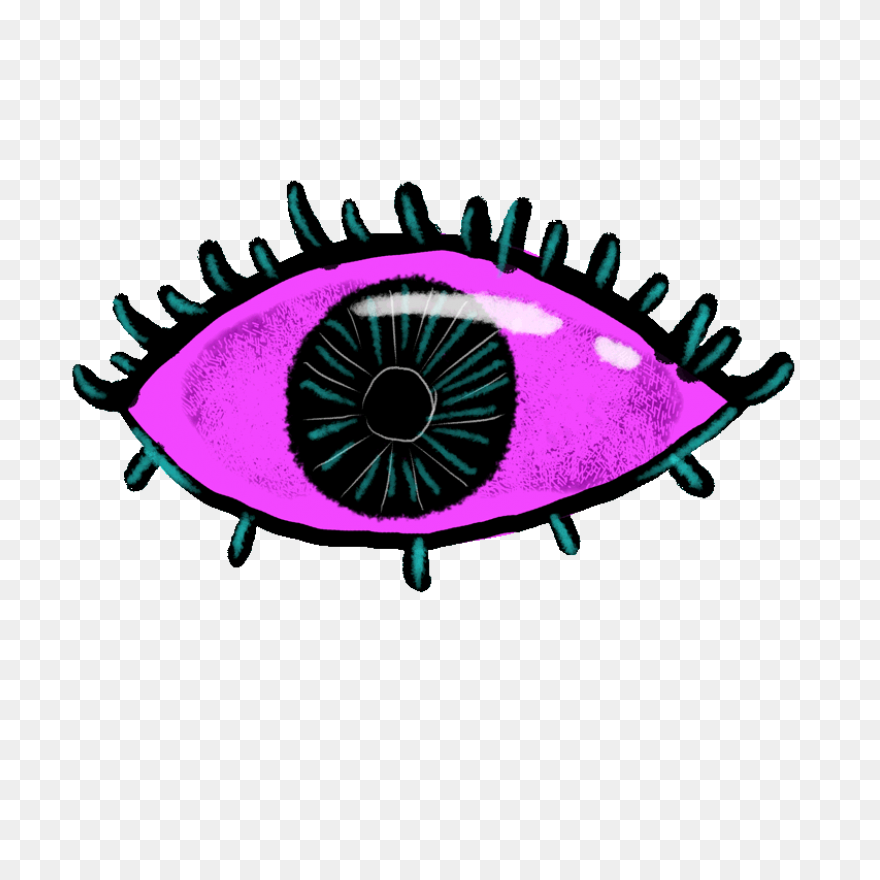 Die Cut Trippy Smiley Face – @ St