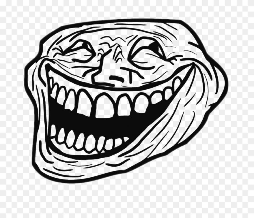 Trollface Png Images Background | - Troll Face No Background