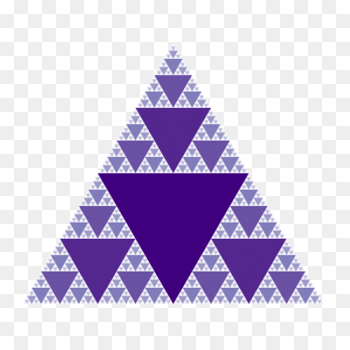 Abstract Triangle Simple Background