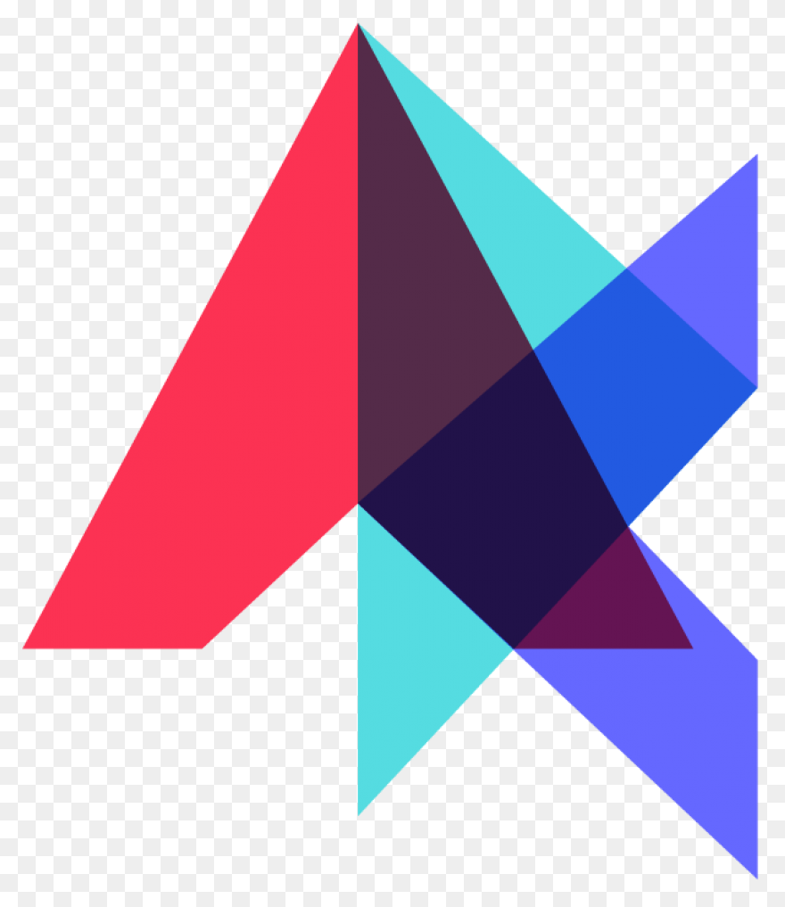 Abstract Triangle Simple Background