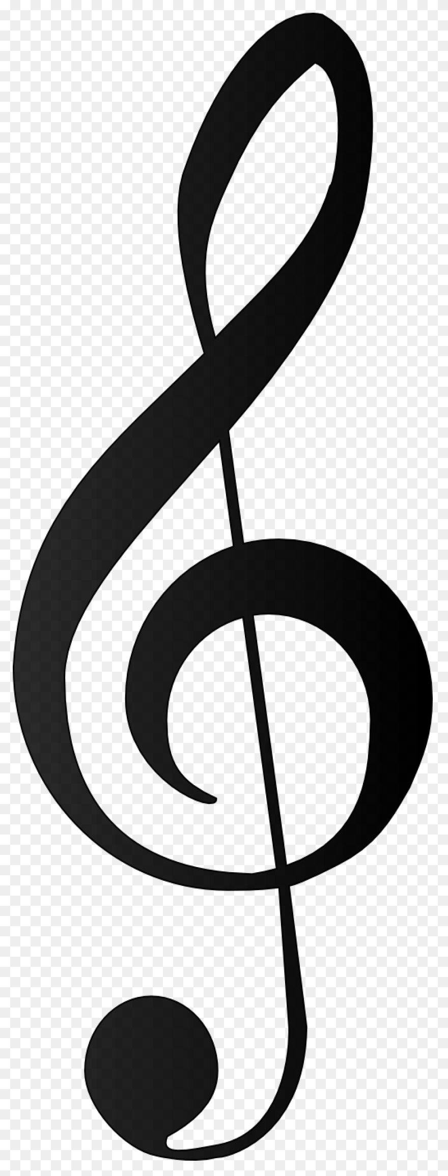Treble Clef - Openclipart