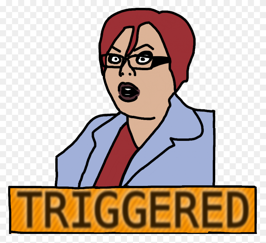 Triggered Sticker - Triggered - Dis