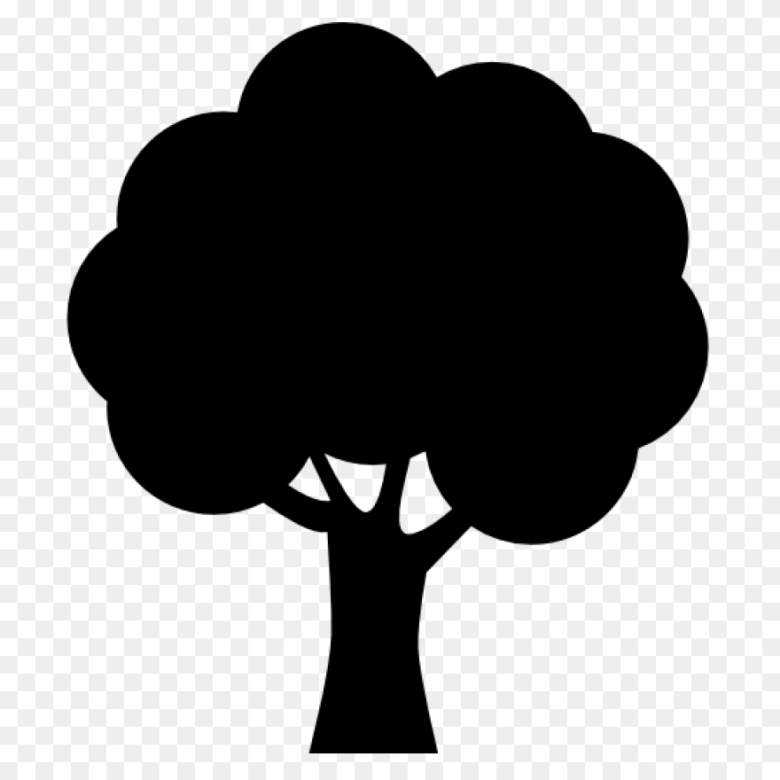 Tree Silhouette Free Vector Icons - Tree Silhouette Vector