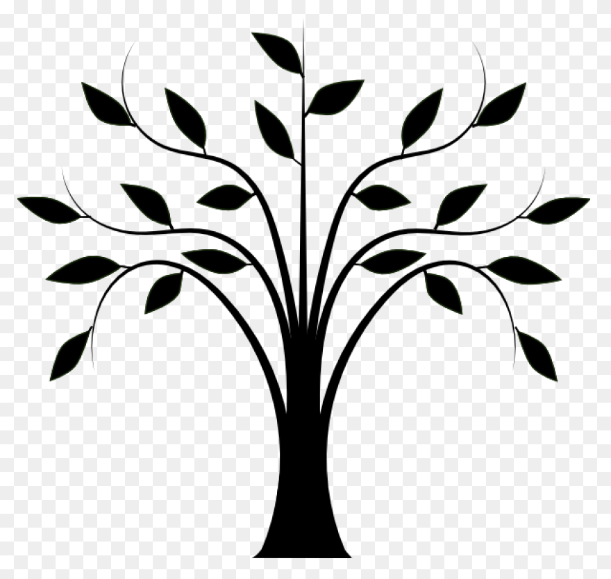 Tree Silhouette PNG-WebP File | Tre