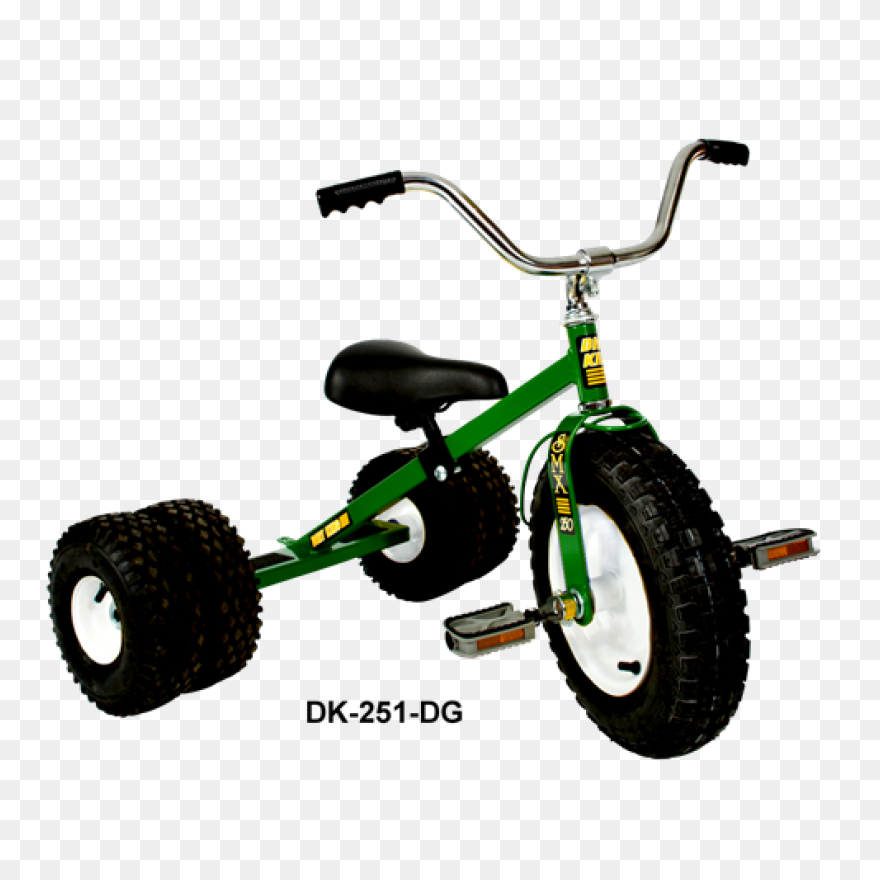 Dirt King Childs Dually Green Tricy