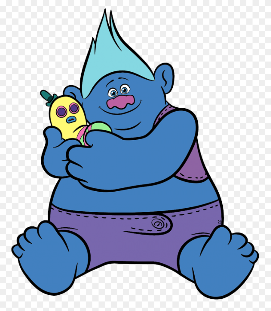 Disney Character Drawings Poppy Coloring - Trolls Characters