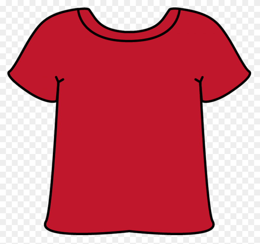 Pink Tshirt With A White Collar | K