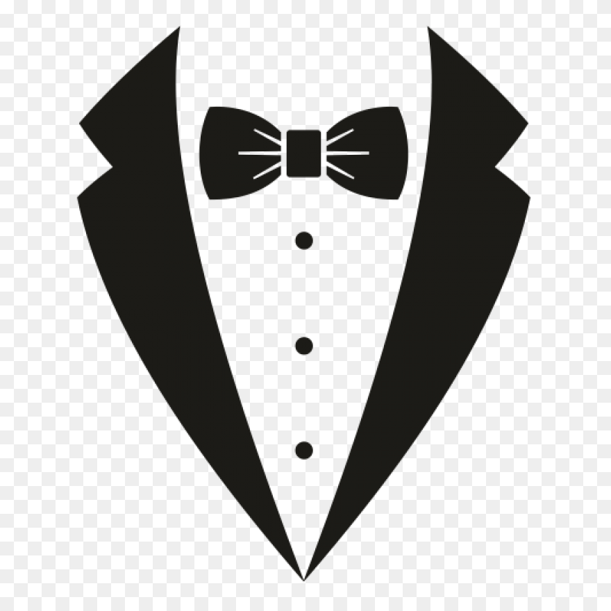 Tuxedo Bow Tie PNG-WebP | Download 