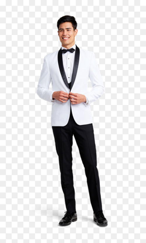 Tuxedo Bow Tie PNG-WebP | Download 