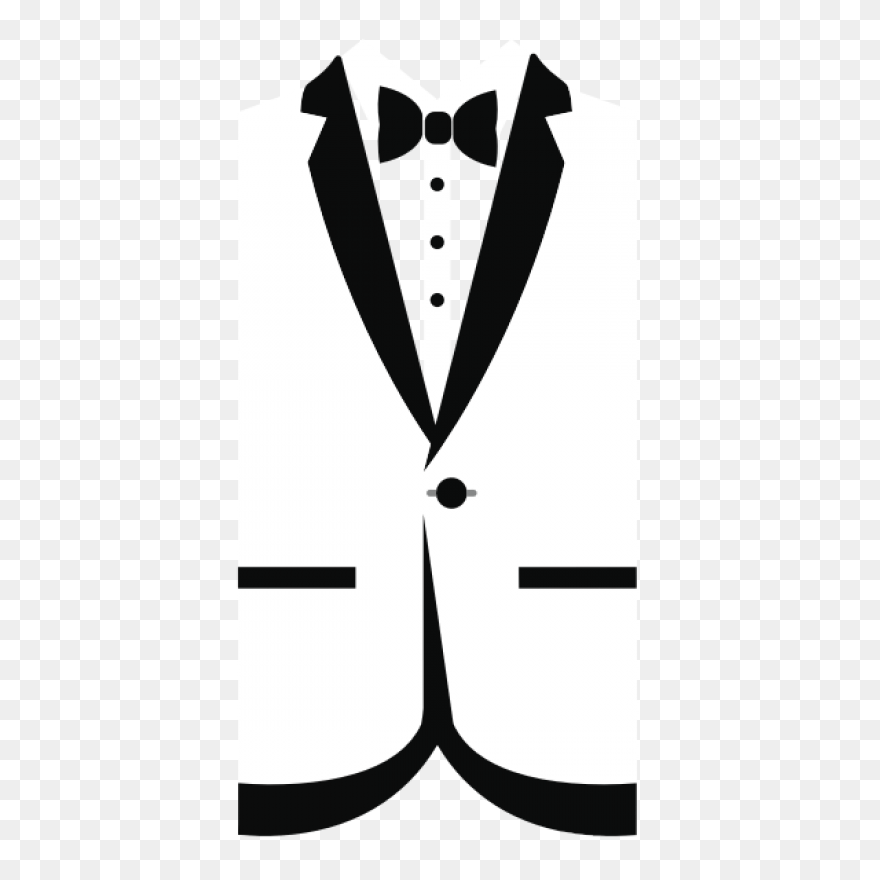 Tuxedo Bow Tie PNG-WebP | Download 