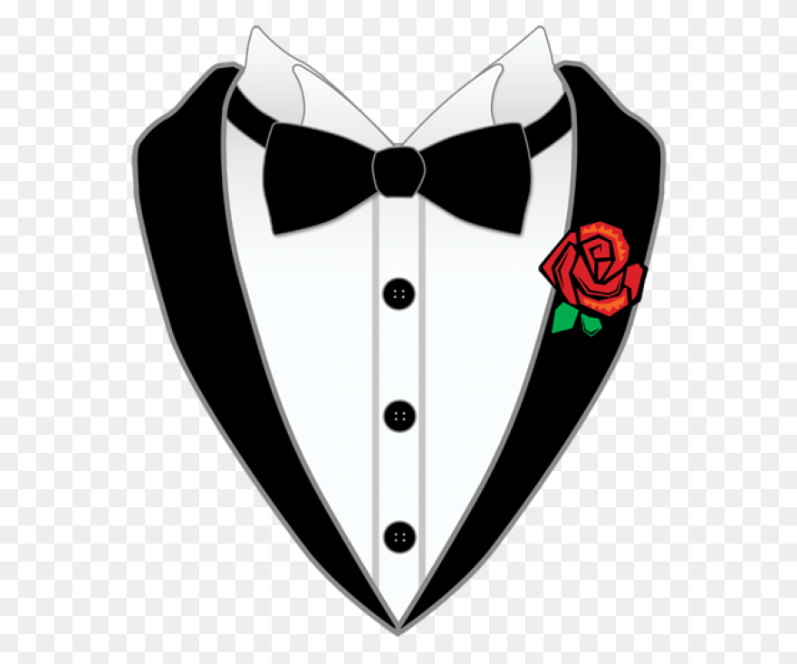Tuxedo Bow Tie PNG-WebP | Download 