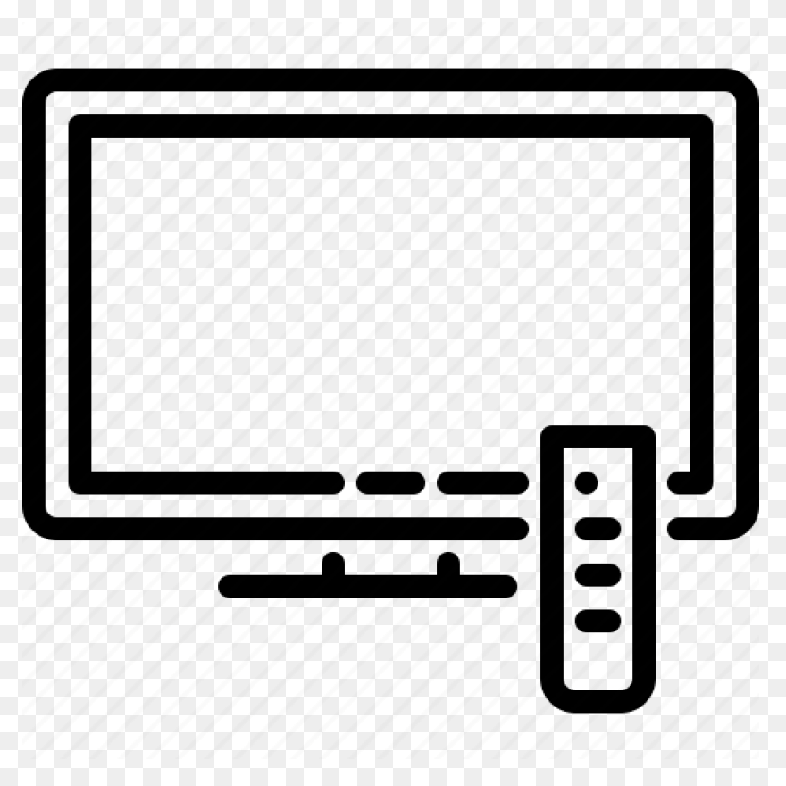 Tv Icon - Download In Line Style | 