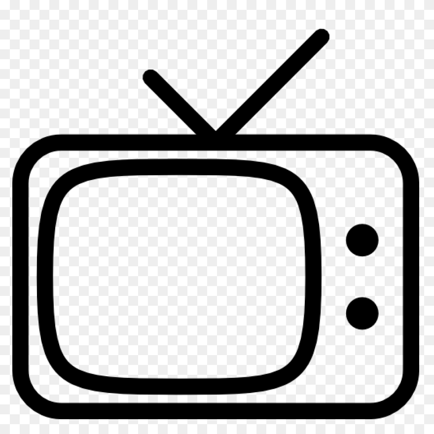 Tv Icon - Download In Line Style | 