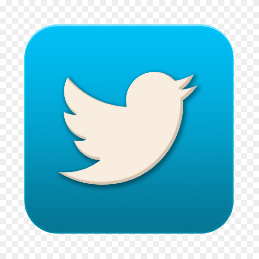 Twitter Rubber Icon - Twitter Icon 