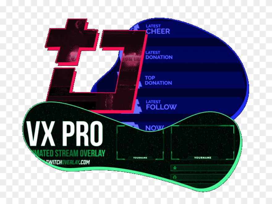 Twitch Stream Overlay - Small Twitc