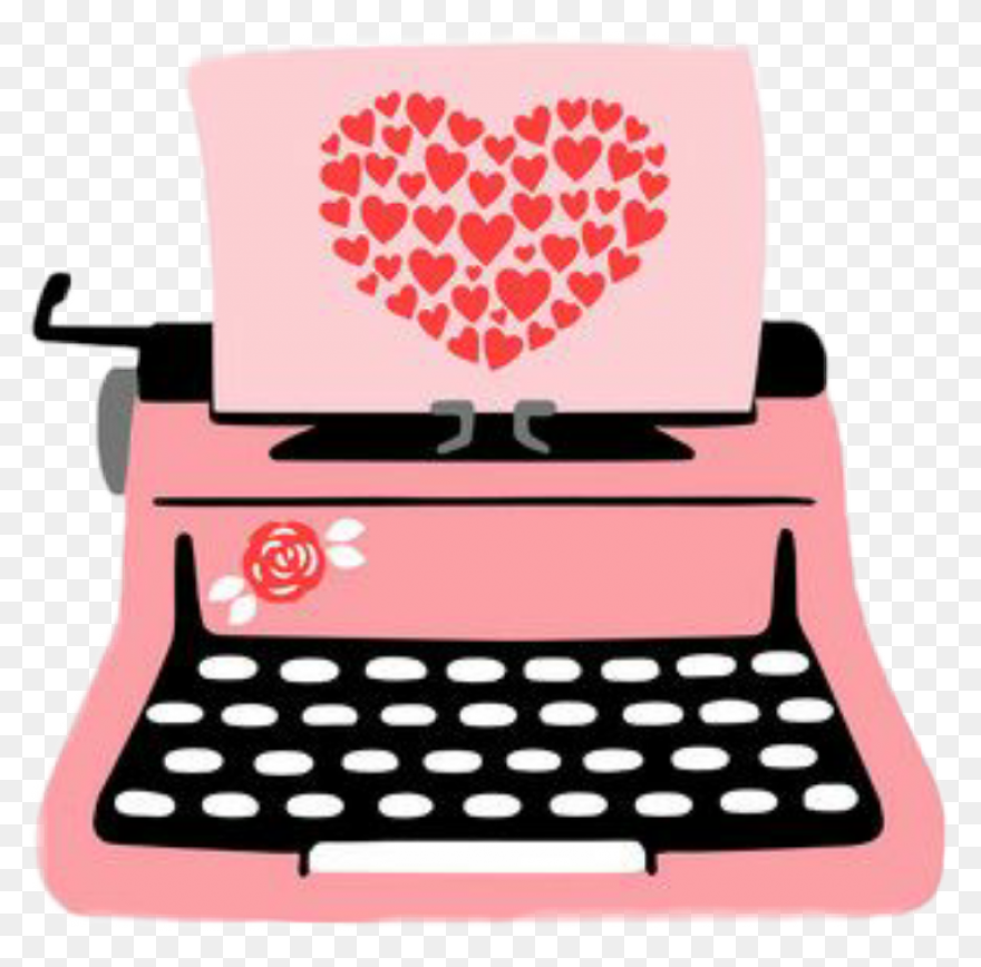 Old Typewriter Clipart | ClipartFla