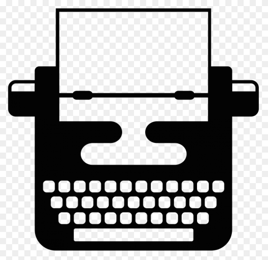 Old Typewriter Clipart | ClipartFla