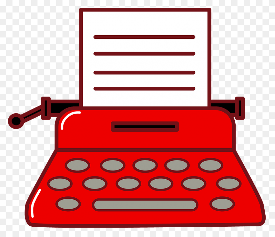 Old Typewriter Clipart | ClipartFla