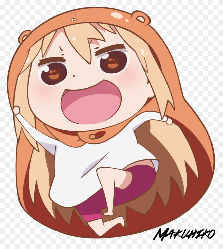 Anime Umaru Sticker Cute Umaru - Umaru