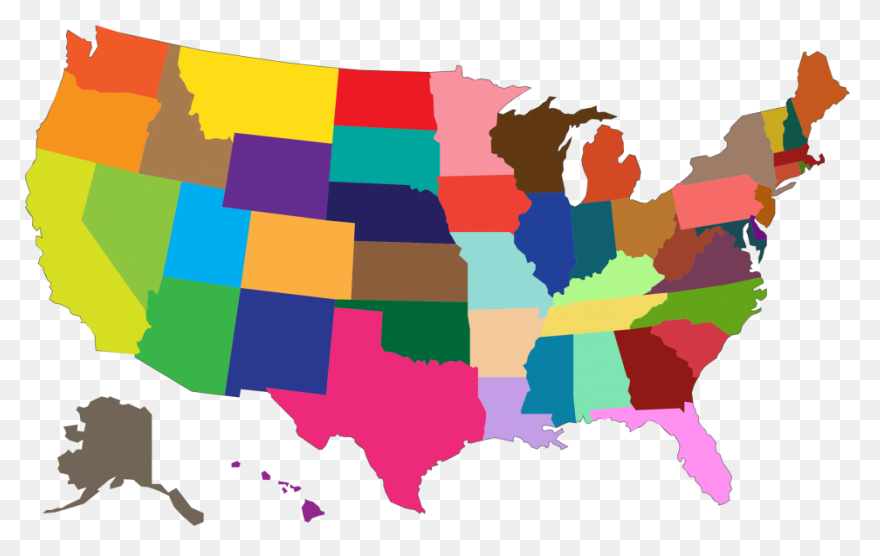 Individual United States Clipart - 