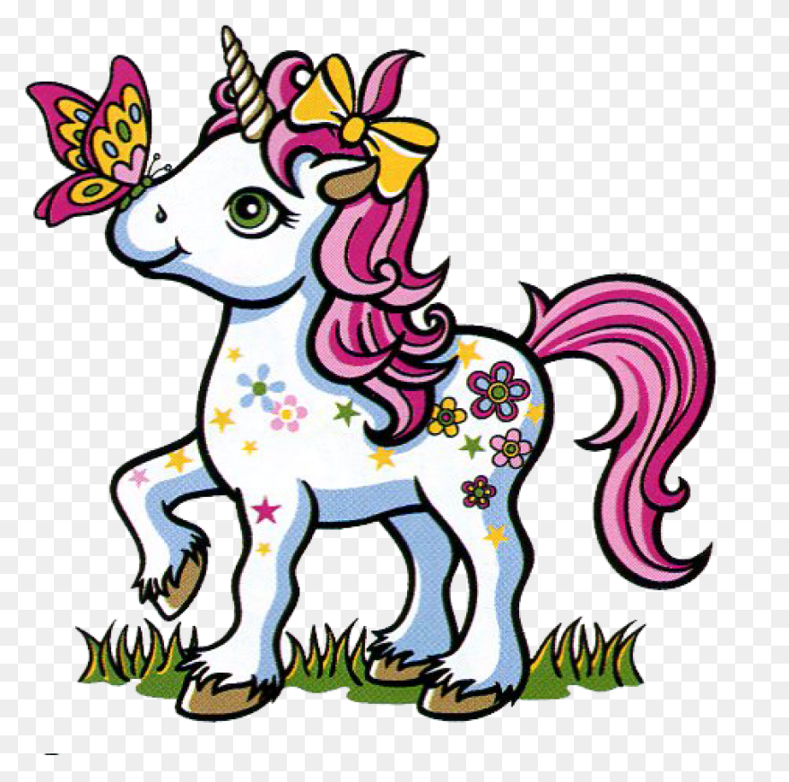 Unicornio Sticker Clipart - Full Si