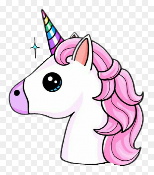 Unicornio Sticker Clipart - Full Si