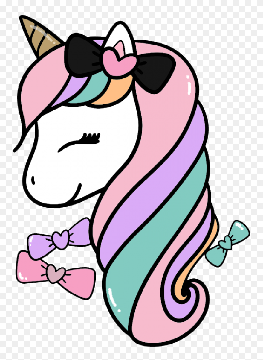 Unicornio Sticker Clipart - Full Si