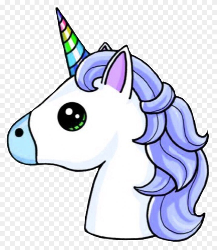 Unicornio Sticker Clipart - Full Si