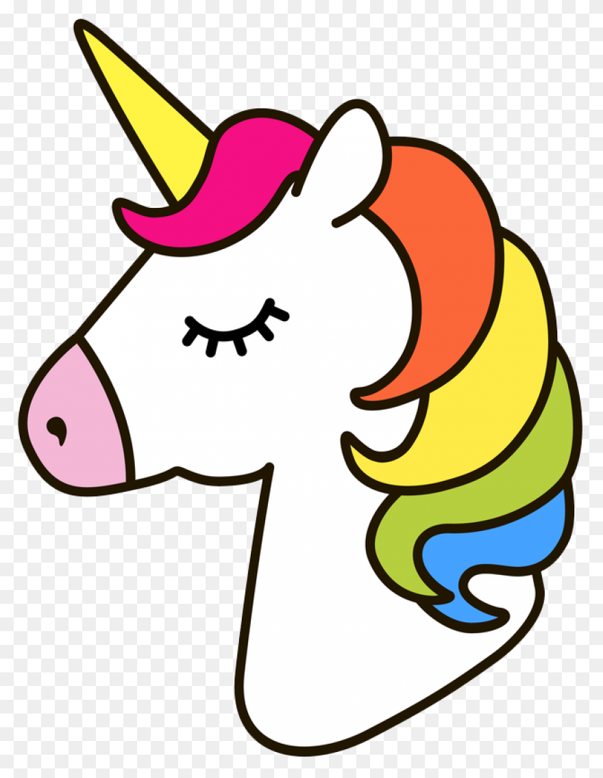 Mustang Unicorn Clip Art Snout Silh
