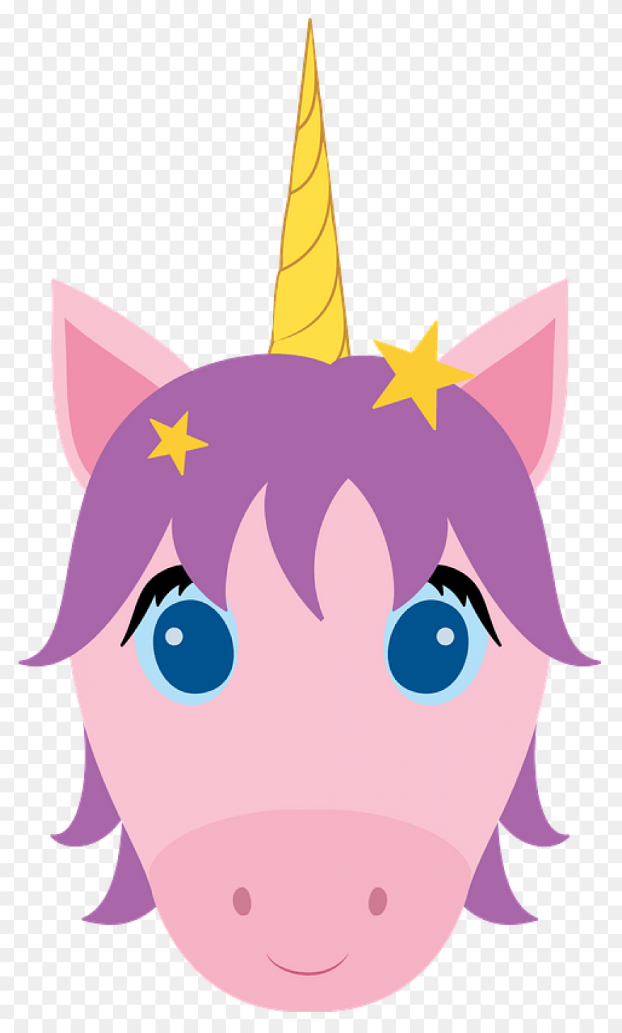 Mustang Unicorn Clip Art Snout Silh