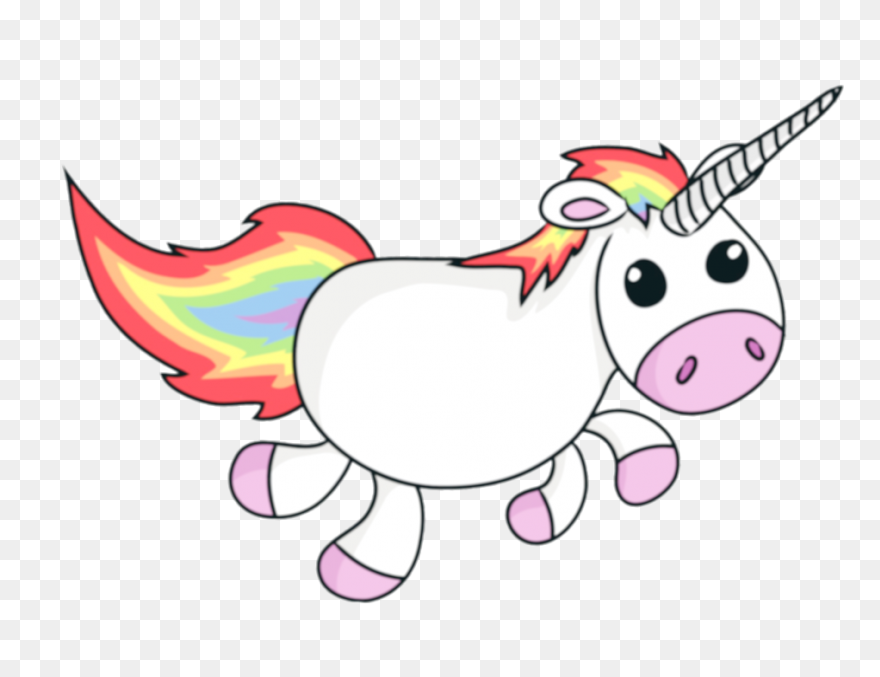 Unicorn Clipart - Pink, Mane, Head,