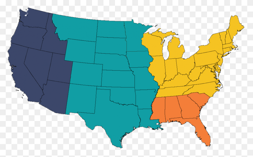 Usa Map Clipart - Clipart Suggest