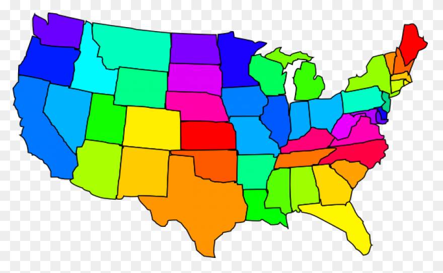 Usa Map Clipart - Clipart Suggest