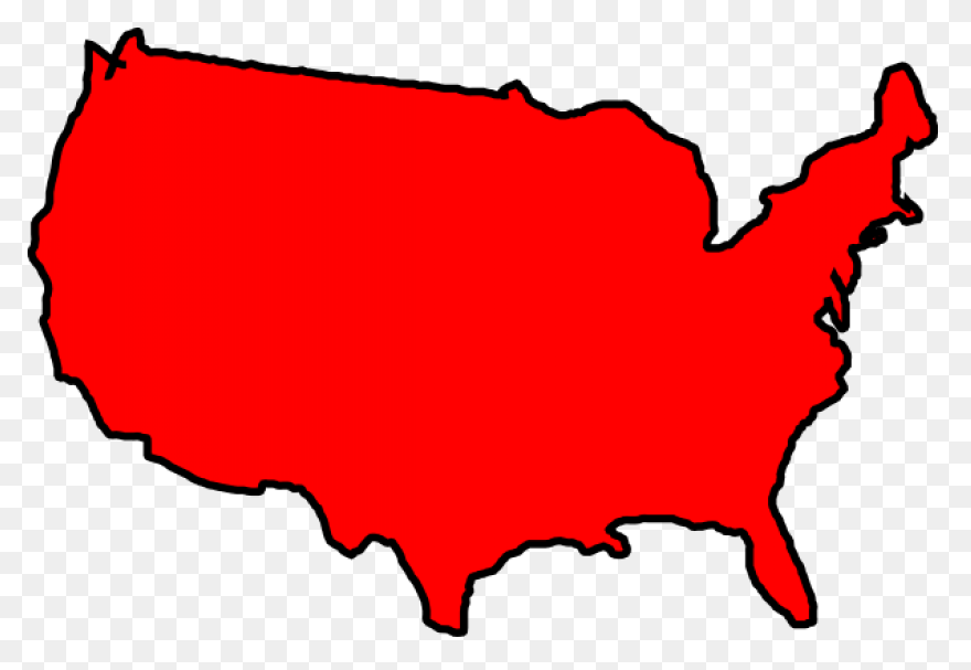Usa Map Clipart - Clipart Suggest