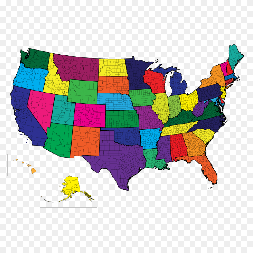 Usa Map Clipart - Clipart Suggest