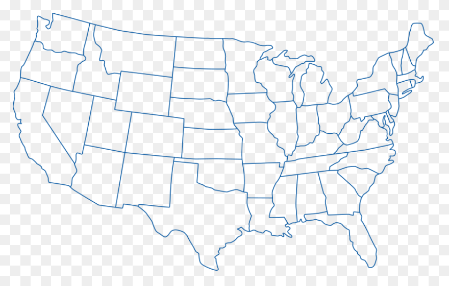 Usa Map Clipart - Clipart Suggest