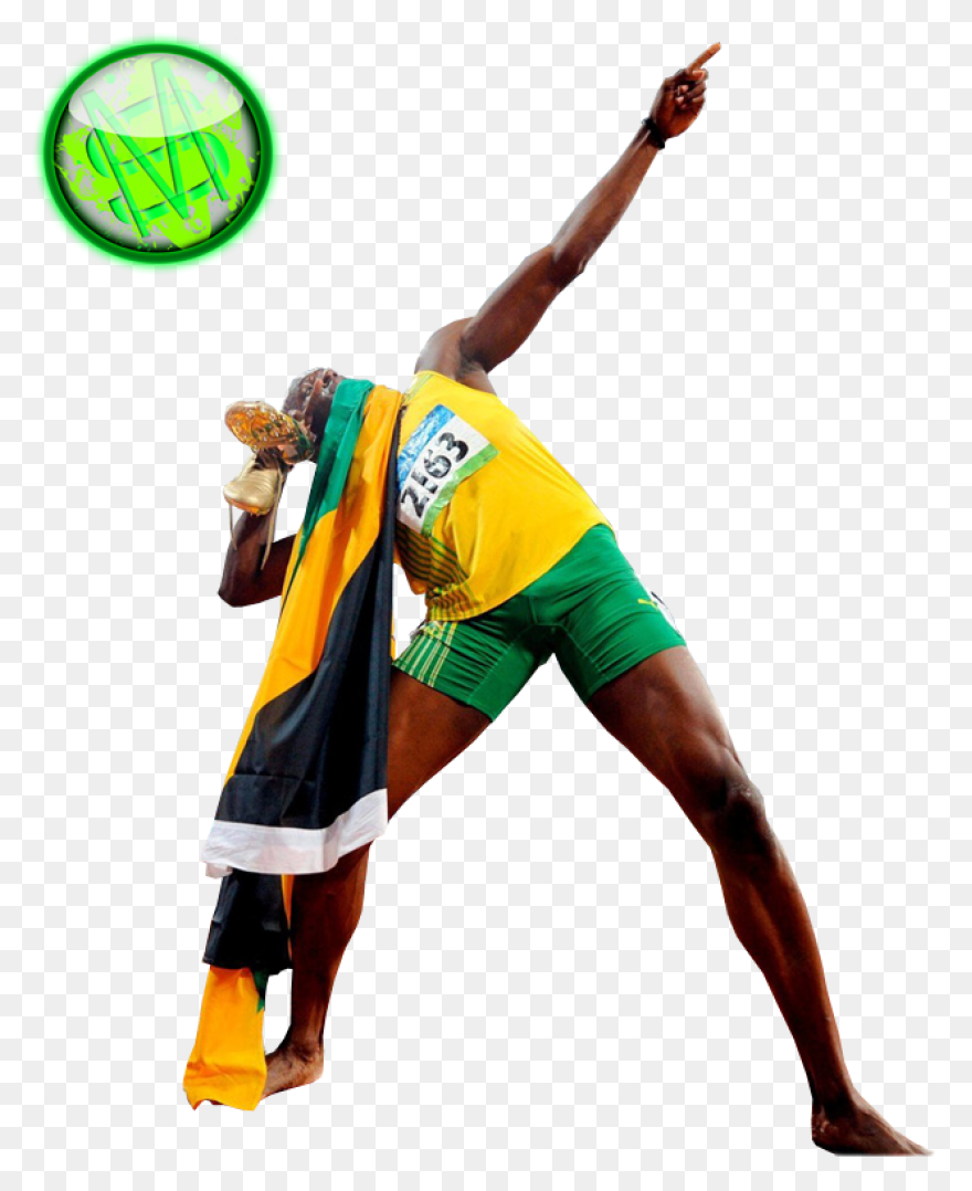 Usain Bolt Sideview Transparent Png