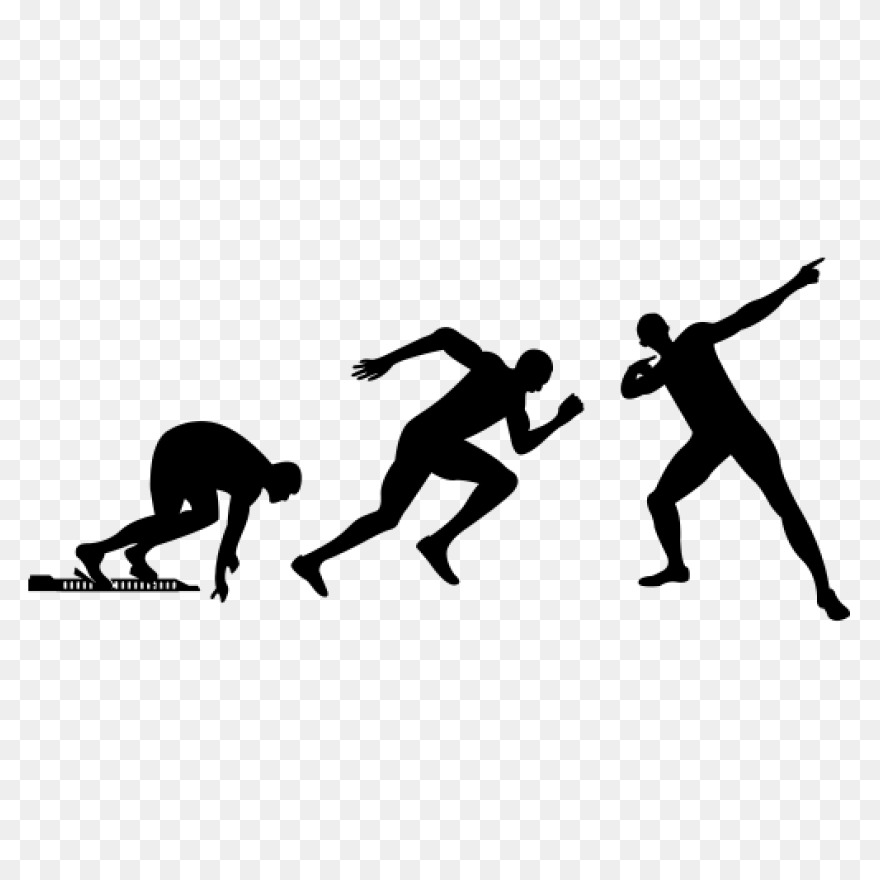 Usain Bolt Sideview Transparent Png