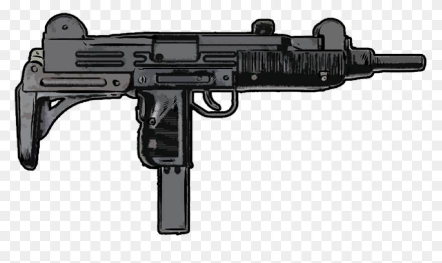 Uzi Gun Automatic Weapon - Free Ima