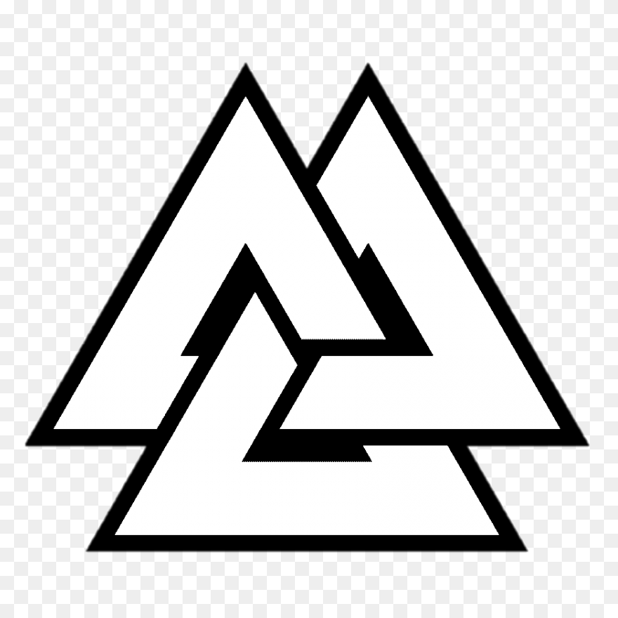 Valknut Raven Bubble-Free Sticker �