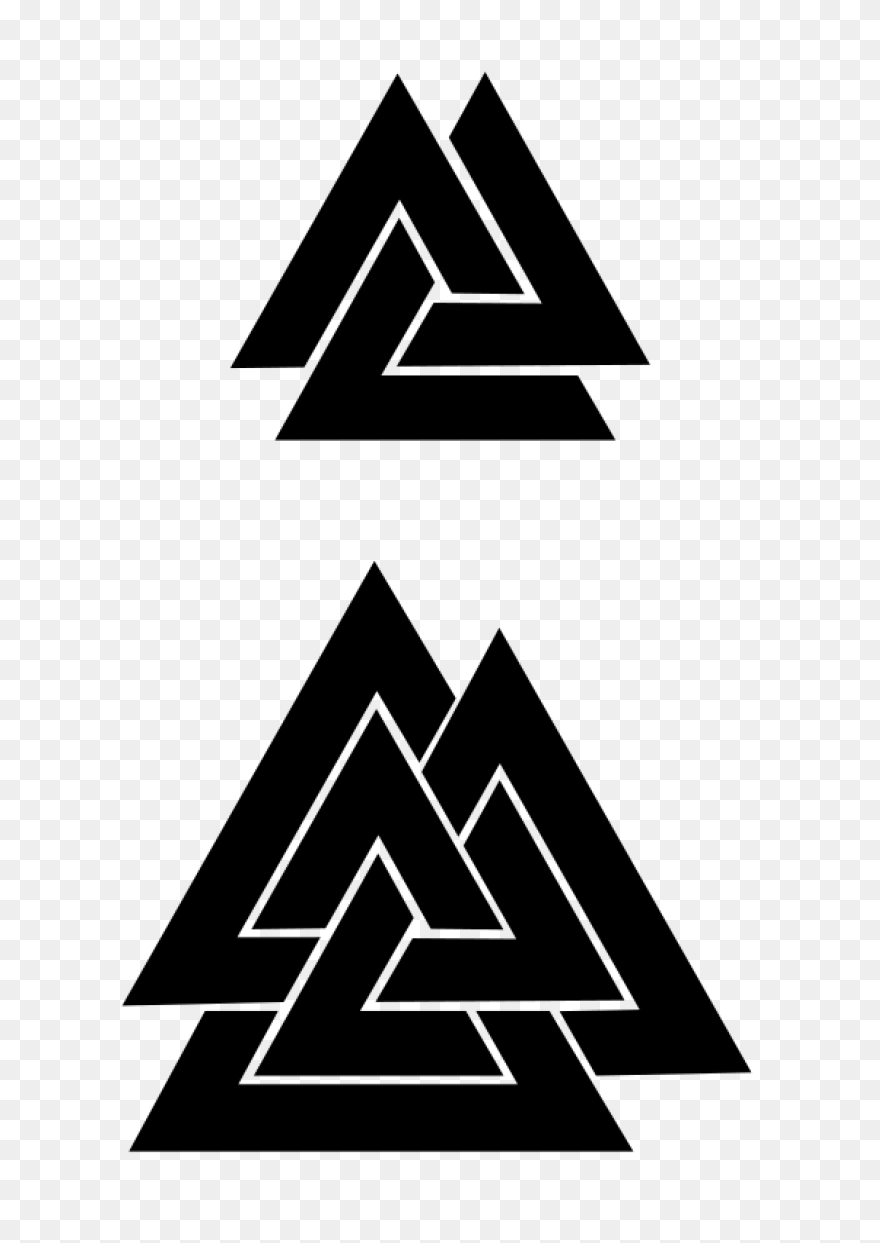 Valknut Raven Bubble-Free Sticker �