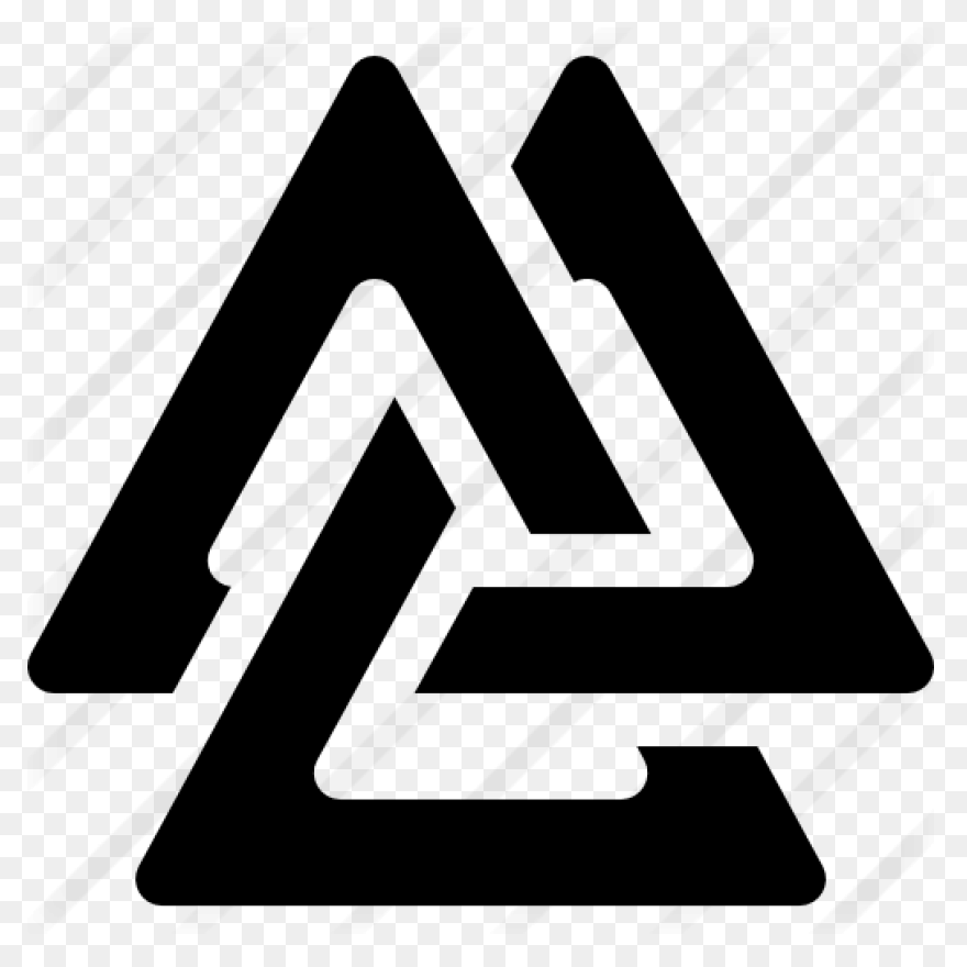 Valknut Raven Bubble-Free Sticker �