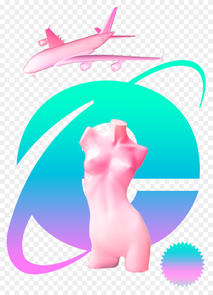 Vaporwave Clipart Shook Internet Explorer - Vaporwave