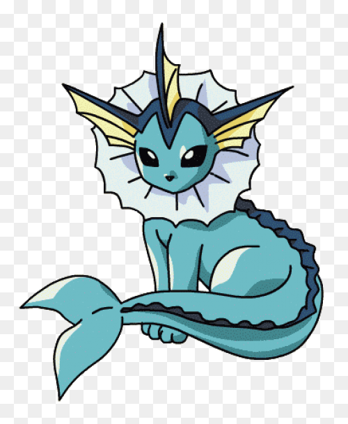 Pokemon 134 - Vaporeon By Illustrat