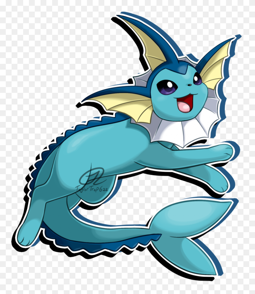 Pokemon 134 - Vaporeon By Illustrat