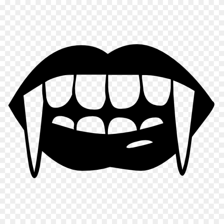 Free Vampire Teeth Transparent, Dow