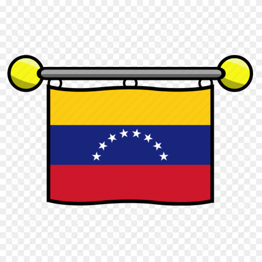 Venezuela, Flag, Circle, Background