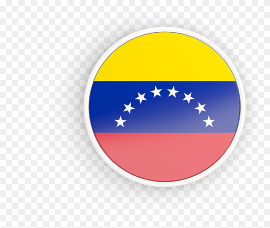 Venezuela, Flag, Circle, Background